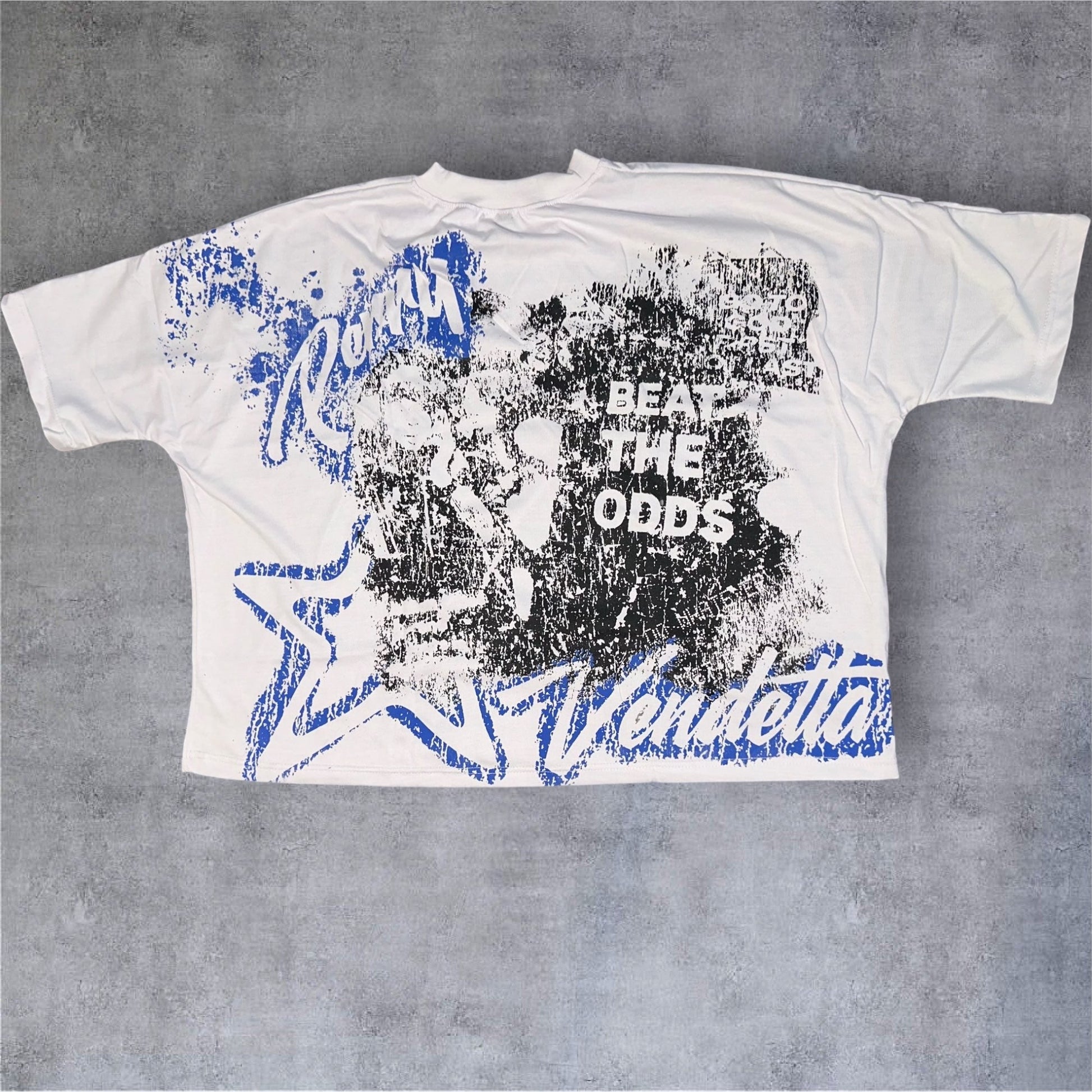 Cropped " Beat The Odds" T-Shirt